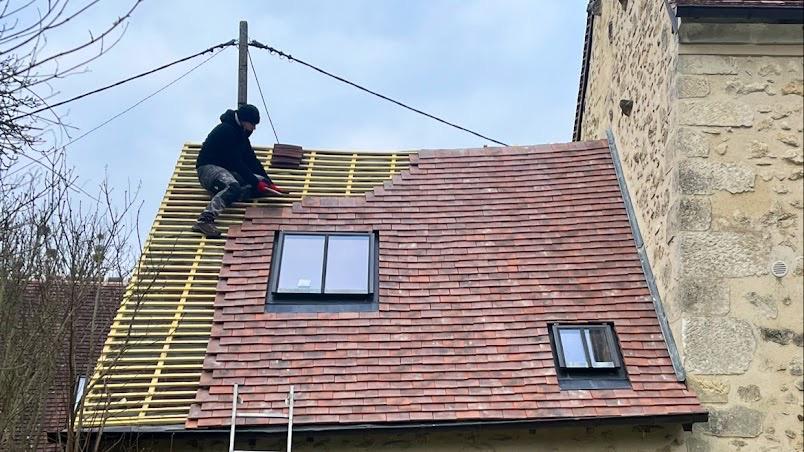 Rénovation toiture maison en pierre à Limoges - David Deslauriers couvreur